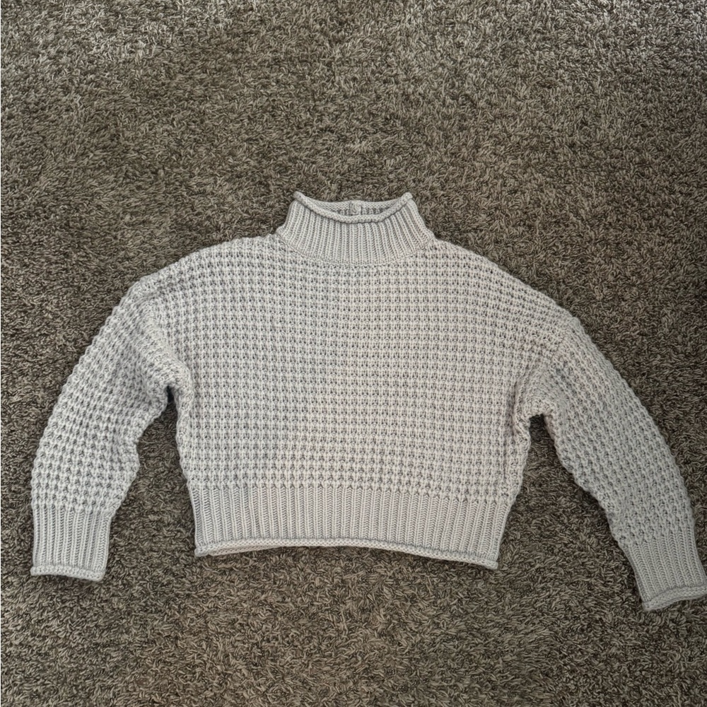Princess Polly Light Purple Turtleneck Sweater